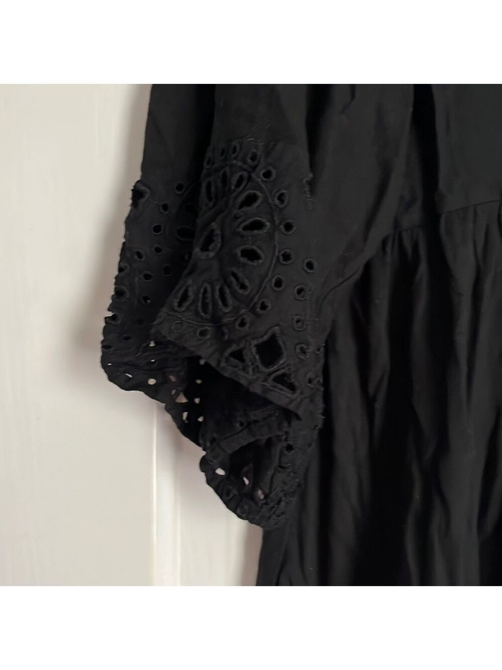 Maternity shirt eyelet embroidery XS - Picture 3 of 4